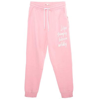 Imagen 1 del producto Pantalón Buzo de Algodón Niña Mila Rosado, Verde