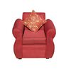Juego de Living Almore Francia Sofá 3 Cuerpos + Dos Sillones 1 Cuerpo Rojo
