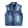 Chaqueta de Algodón Mezclilla sin Mangas Niña Exception