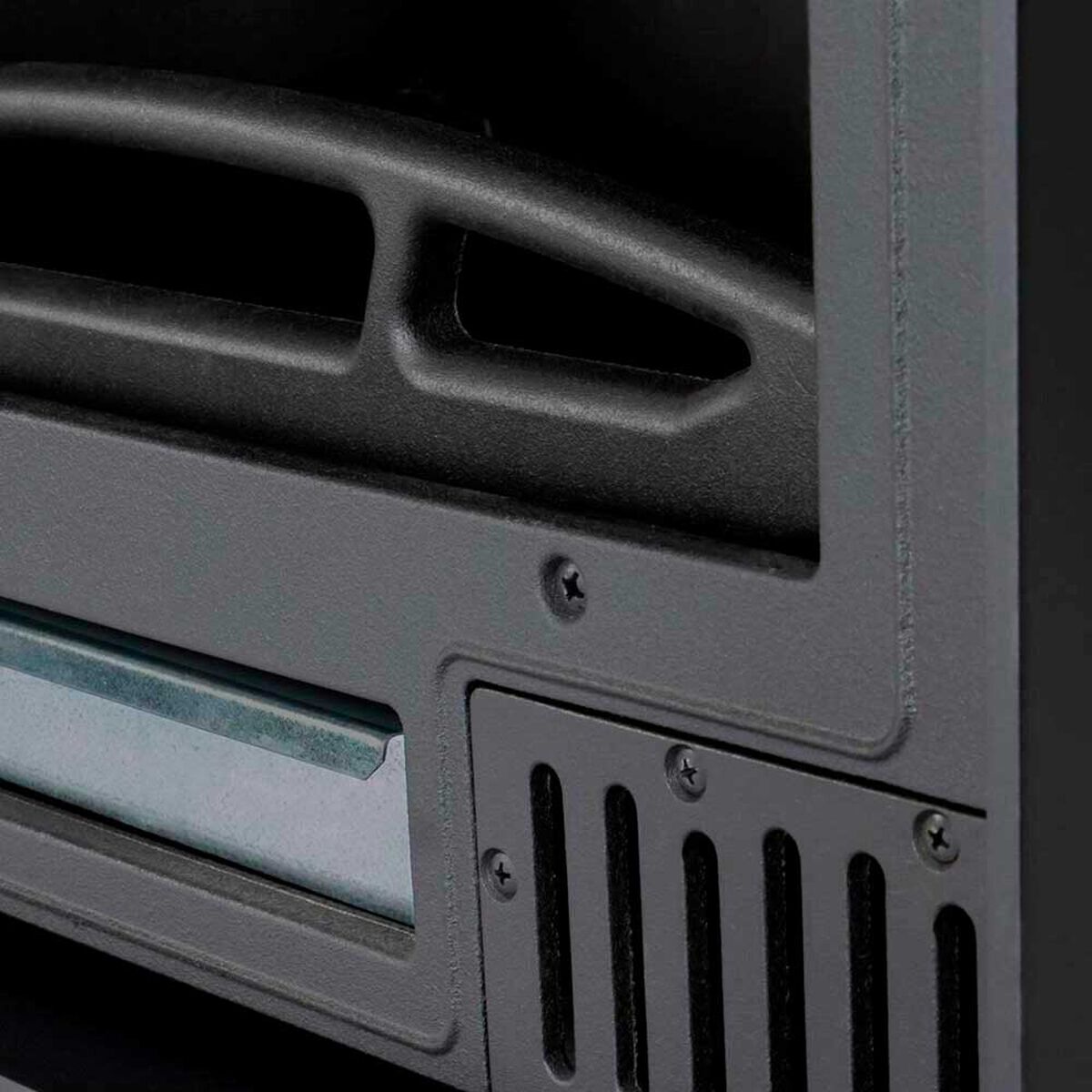 Caldera a Le&ntilde;a Amesti Bernini Boiler Insertable Gris