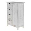 Cómoda Britbox Wey Blanco 4 Cajones