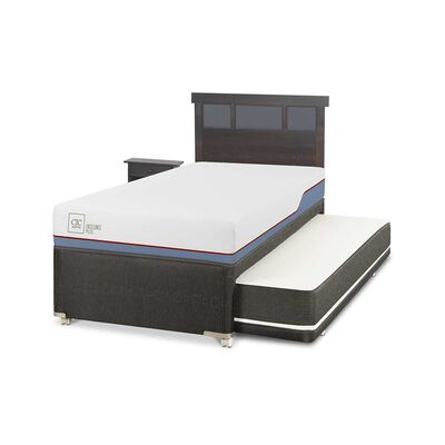 Imagen 2 del producto Cama Nido CIC 1,5 Plazas Excellence Plus + Respaldo + Velador Dublin