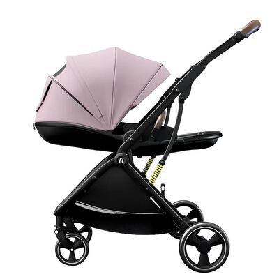 Coche de Paseo Modo Apego y Panorámico Rosado Lubabycas