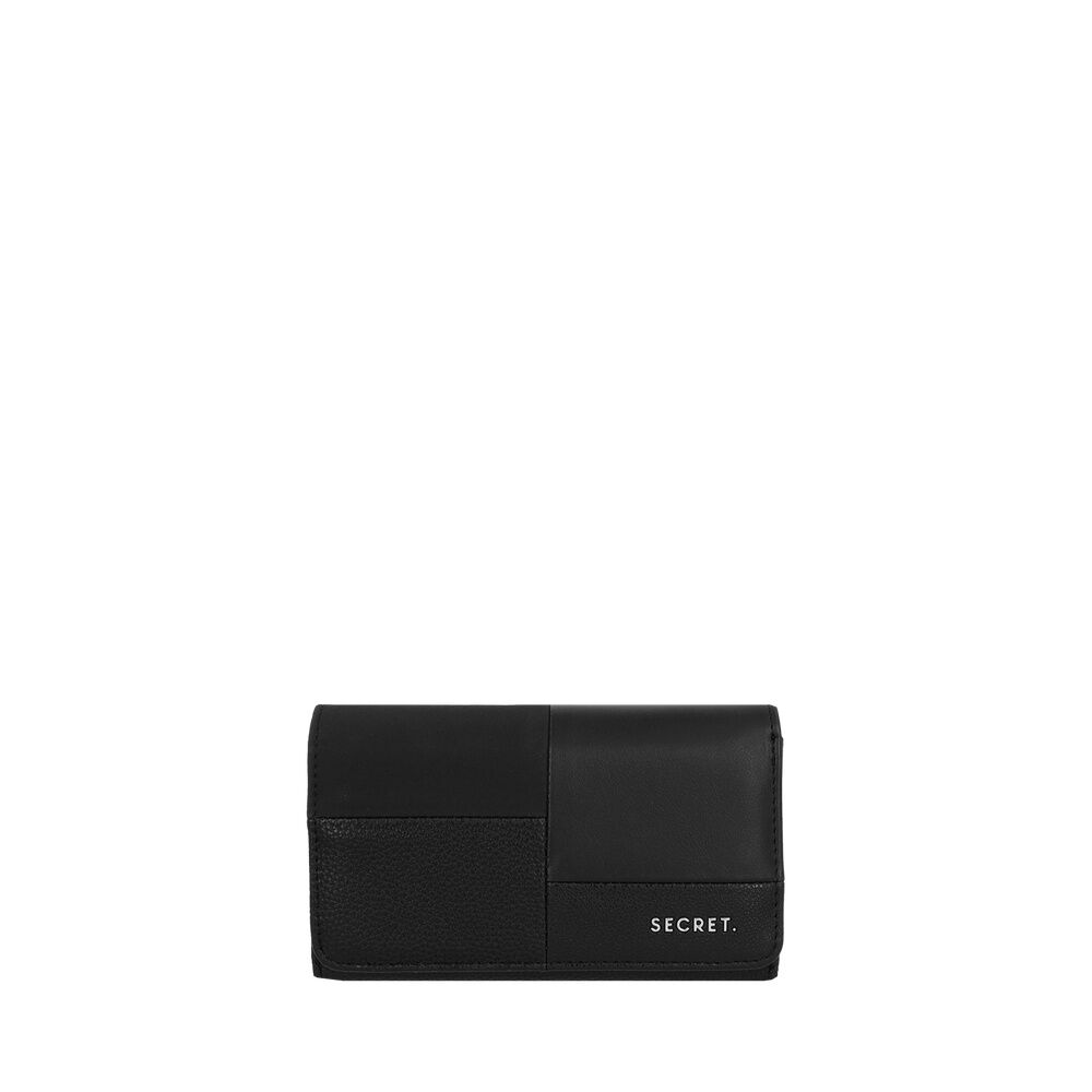 Billetera Secret Malaga ST6 M Negro