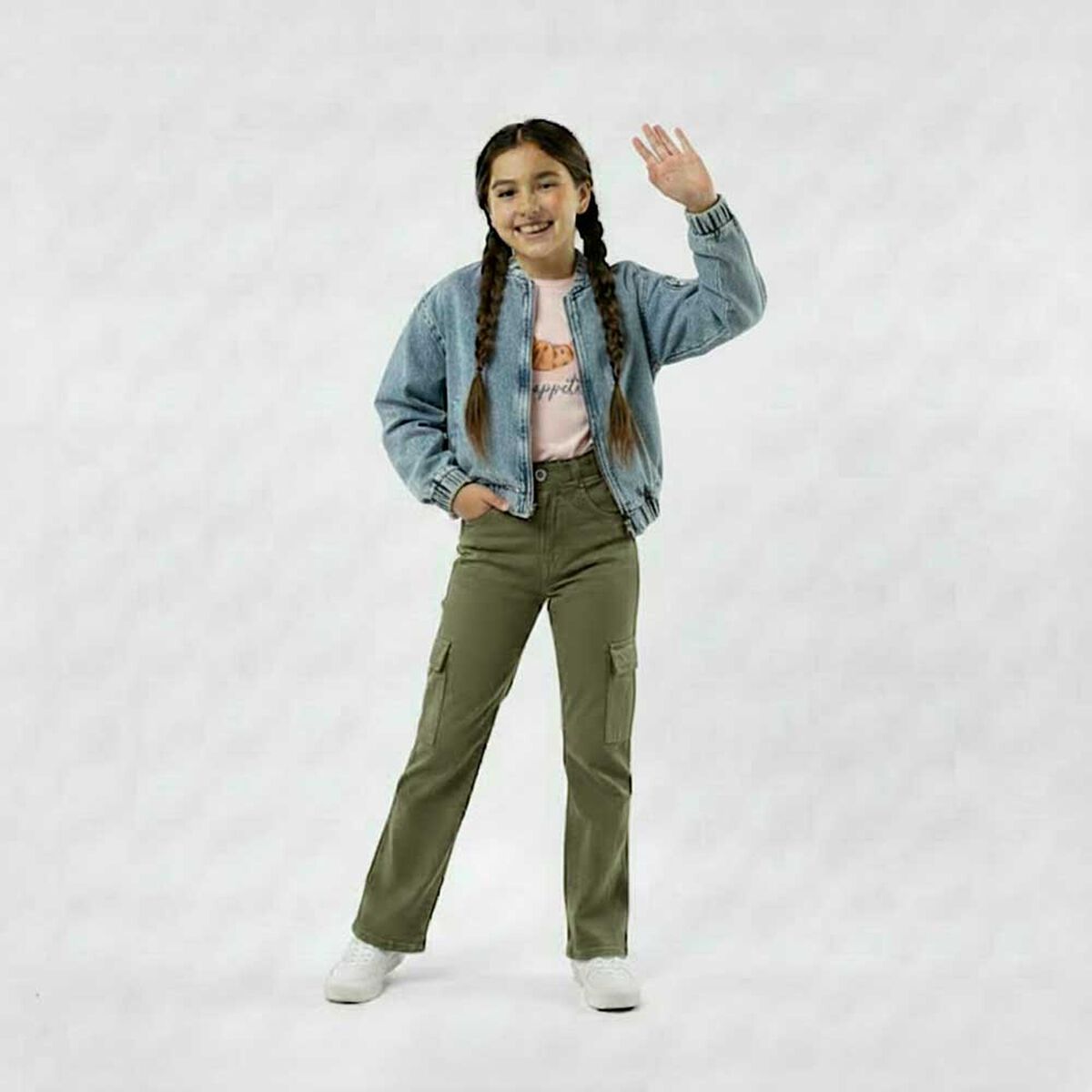 Pantal&oacute;n de Algod&oacute;n Ni&ntilde;a Mila