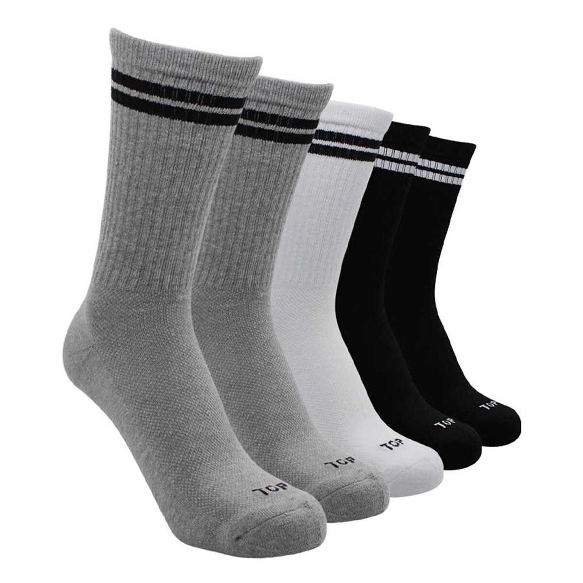 Pack 5 Calcetines Largos Deportivos Hombre Top