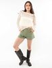 Short Lino Mujer Icono