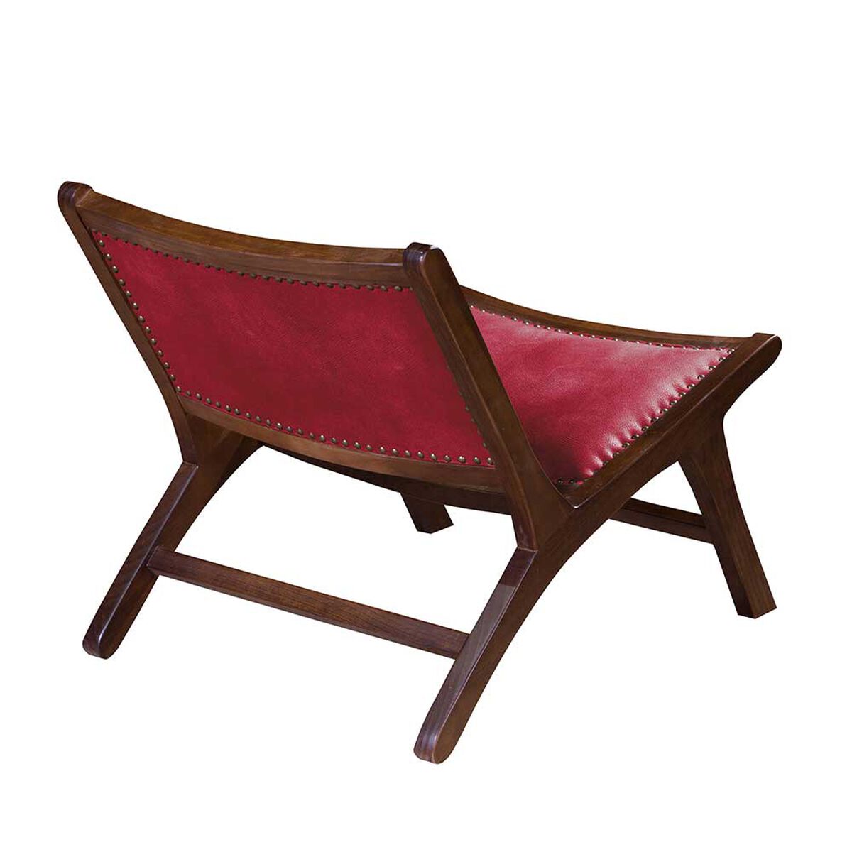 Sitial Latam Home Hannover Cuero Kentucky 1 Cuerpo Rojo