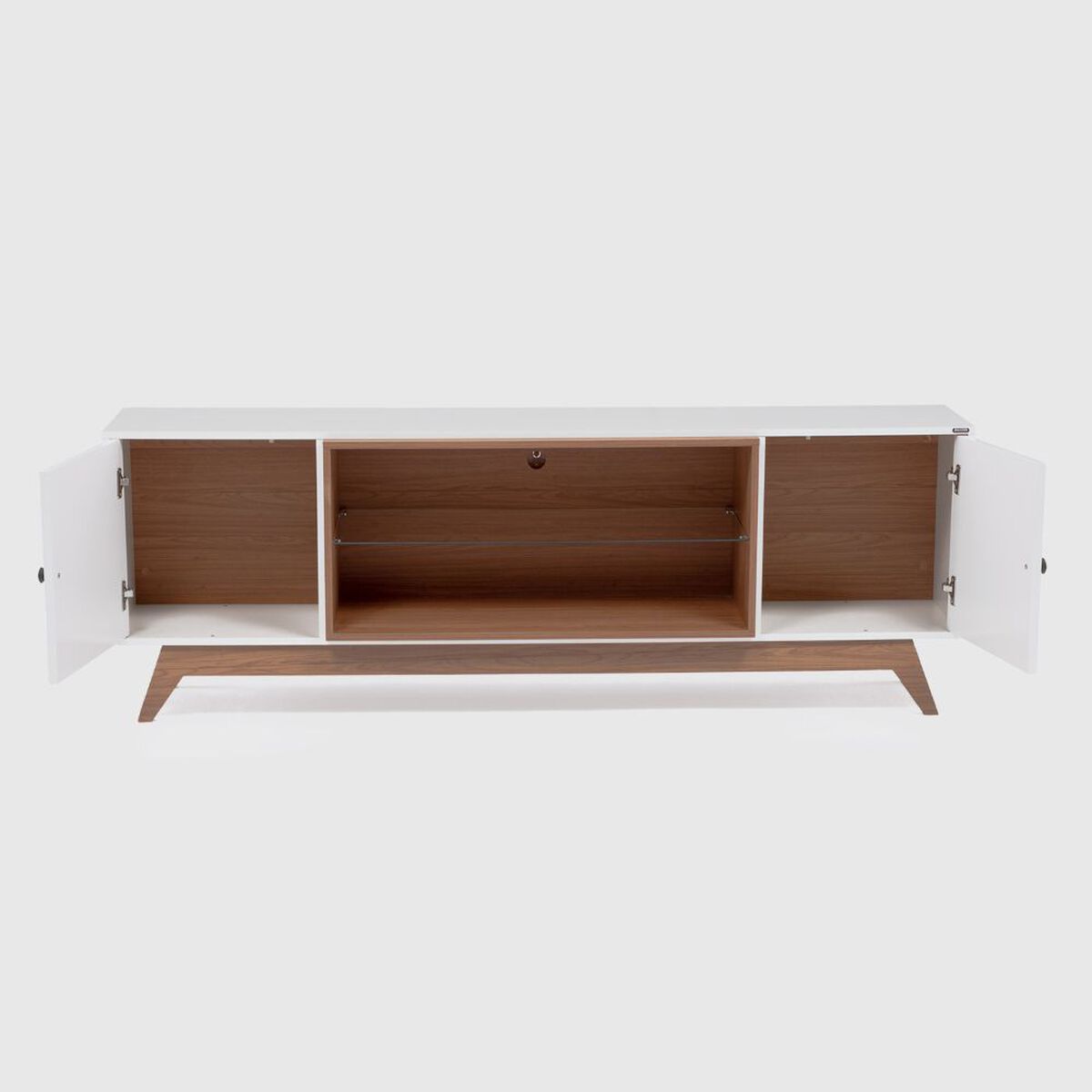 Rack TV Roca Ulmo Hasta 75" Blanco
