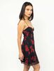 Vestido Corto Flores Sin Mangas Mujer Fiorucci