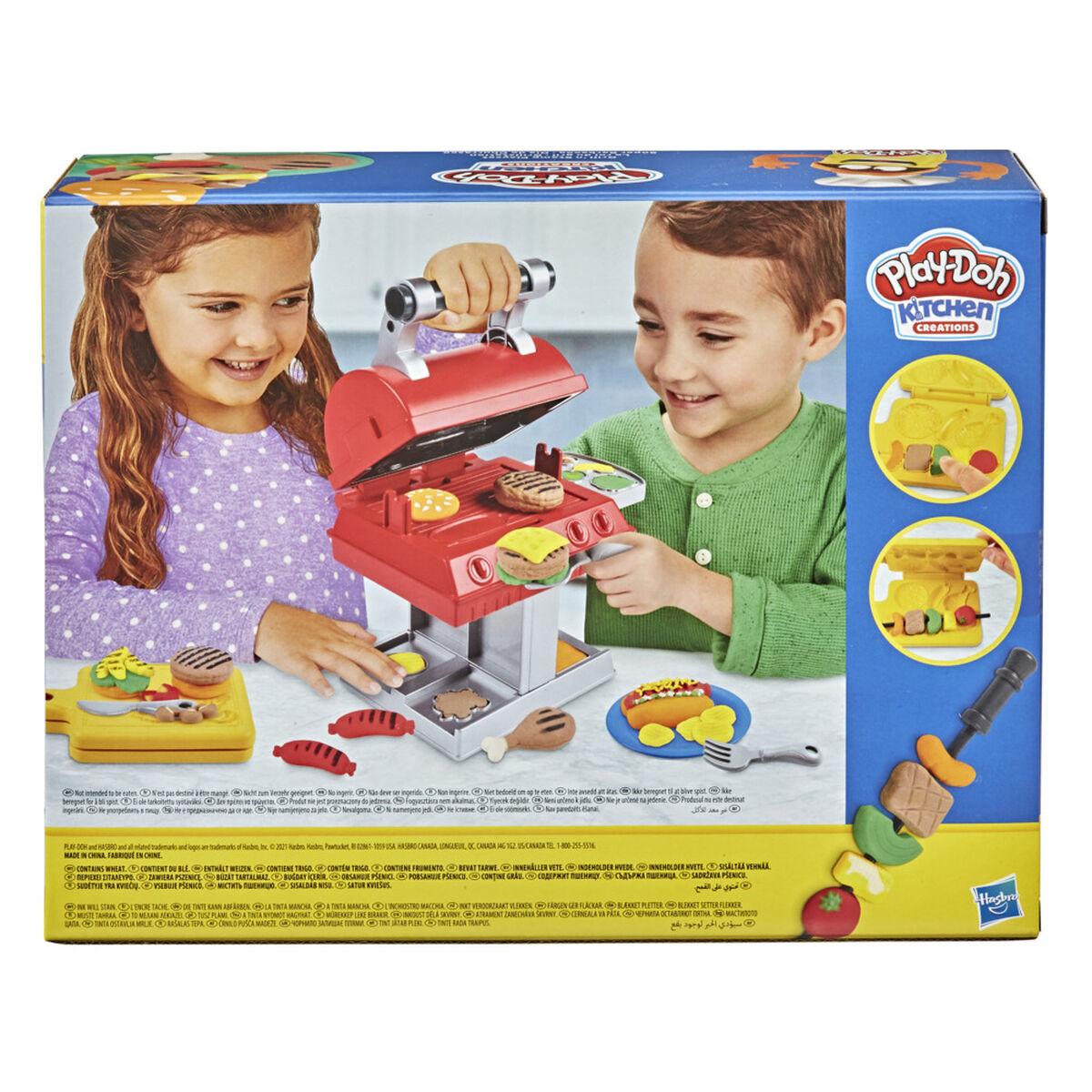 Masas y Plastilinas Kitchen Creations Súper Barbacoa Play-Doh
