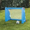 Arco De Futbol Azul Dolu
