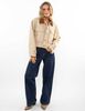 Chaqueta Crop Denim Mujer Icono