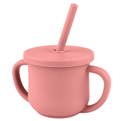 Imagen 1 del producto Vaso 2 en 1 Con Asas Rojo Infanti