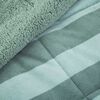 Plumón Coral Estampado Sherpa Casanova 2 Plazas Menta