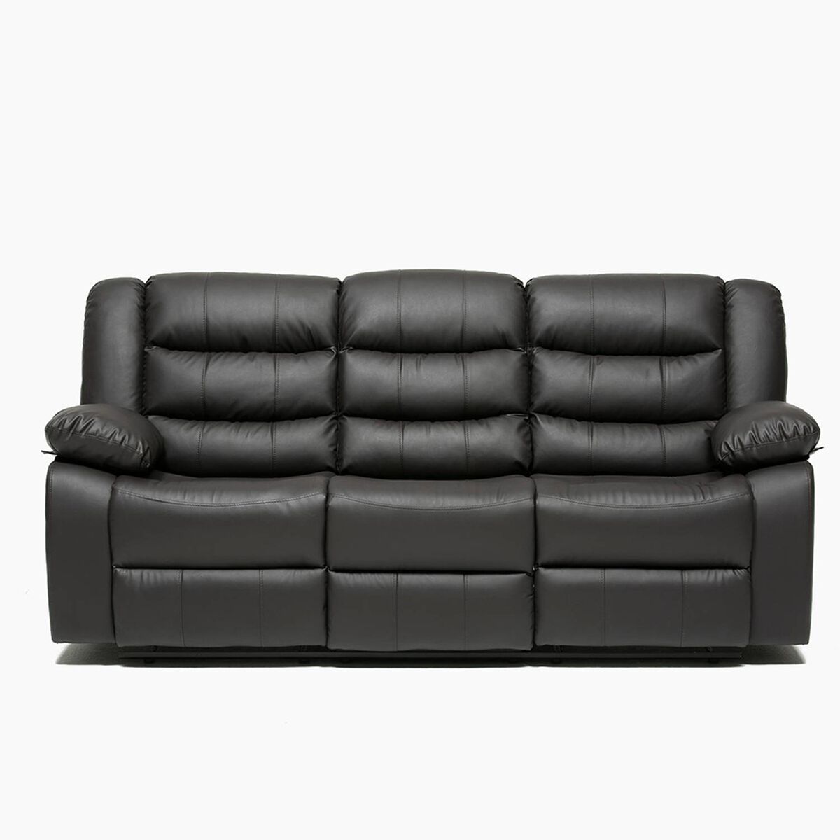Sofá Daniels KM060SBL 3 Cuerpos Negro