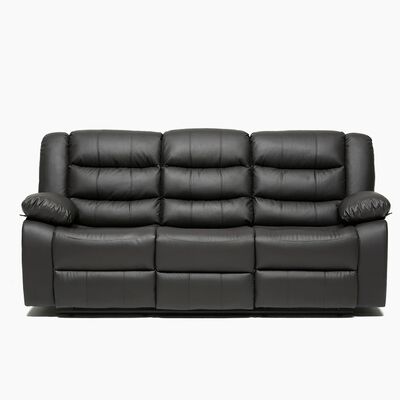 Sofá Daniels KM060SBL 3 Cuerpos Negro