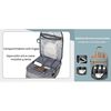 Mochila Maternal con Monidero y Colgador Lubabycas Negra