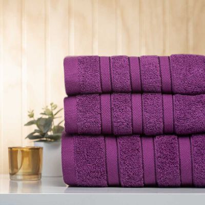 Toalla de Mano Casanova Liso 45 x 90 cm Berry
