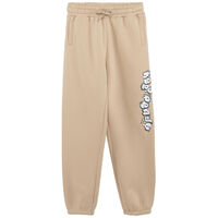 Pantalón Buzo de Algodón Niño Chess Beige