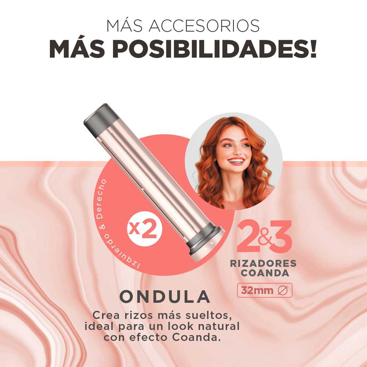 Cepillo Secador Multistyler Aura UniQ 4 en 1 Gama Italy