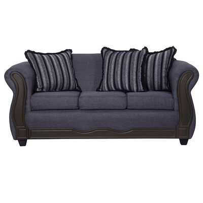 Imagen 2 del producto Juego de Living Black Factory Sofia Sofá 3 Cuerpos + Dos Sillones 1 Cuerpo Marengo