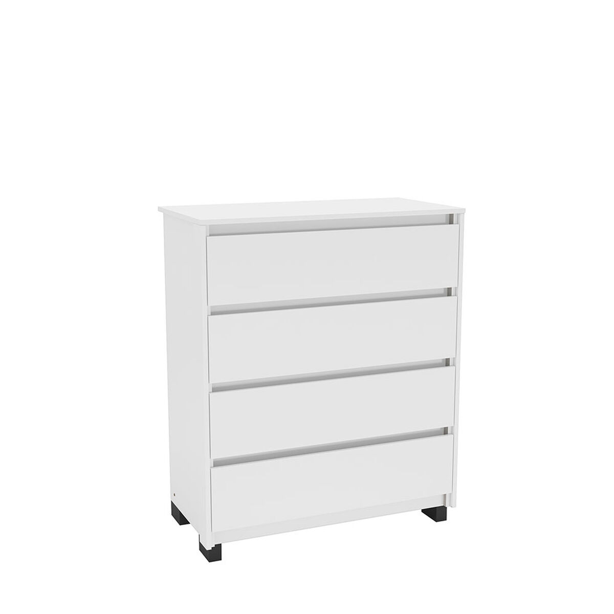 Cómoda Vekkahome Coimbra 4 Cajones Blanco