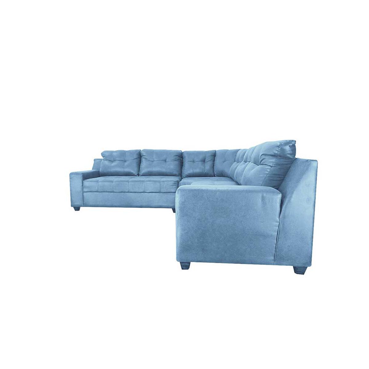 Sofá Seccional Deco Class Florencia 5 Cuerpos Azul