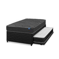 Cama Nido Flex 1,5 Plazas Black