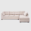 Sof&aacute; Seccional Muebles MPR Edimburgo 3 Beige