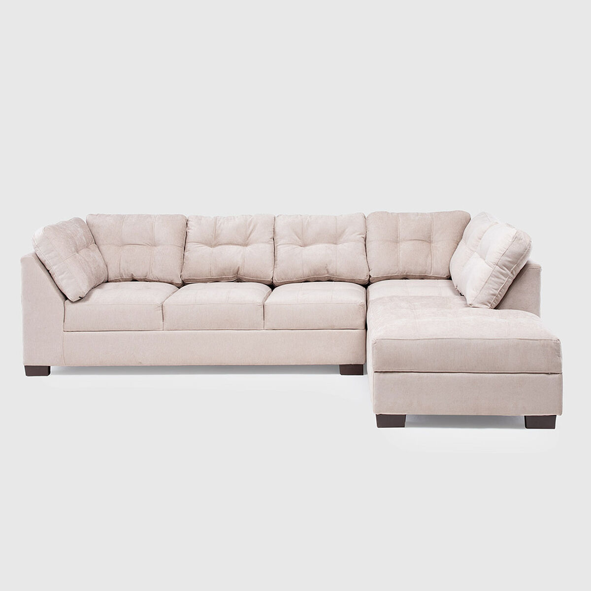 Sof&aacute; Seccional Muebles MPR Edimburgo 3 Beige