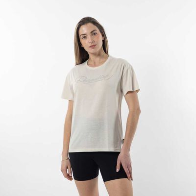 Polera Deportivo Manga Corta Mujer Black County