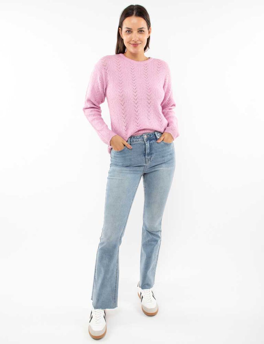 Jeans Flare Mujer Zibel