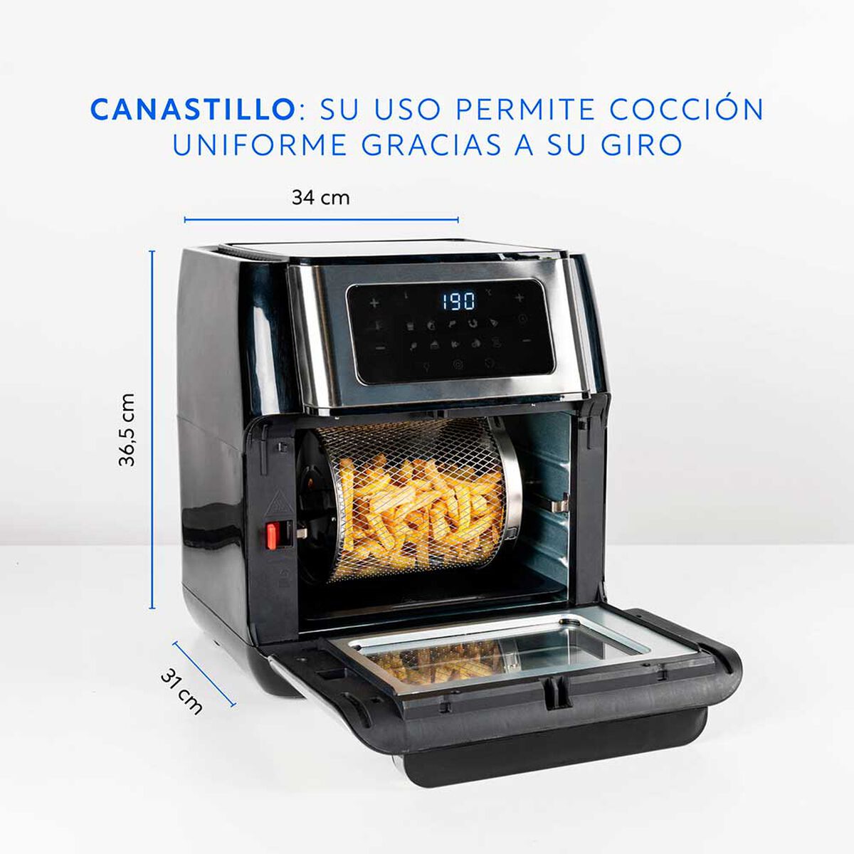 Freidora de Aire EasyWays Air Fryer Full 10 lts.