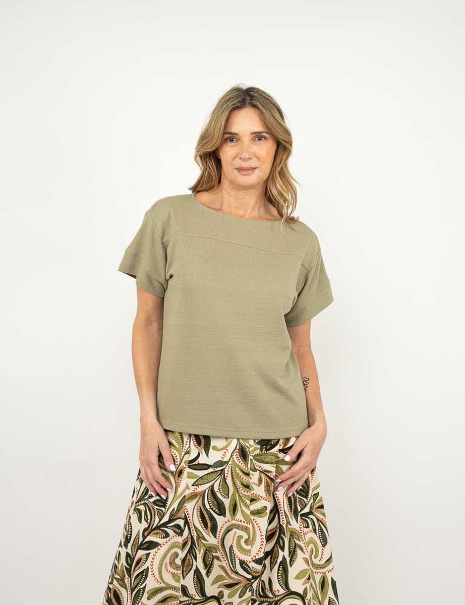 Polera Manga Corta Mujer Portman Club