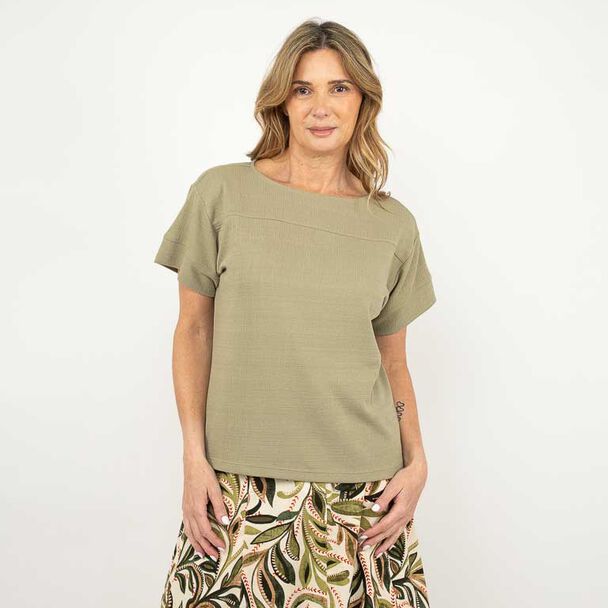 Polera Manga Corta Mujer Portman Club