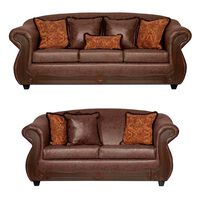 Juego de Living Black Factory Estambul 5 Cuerpos Chocolate