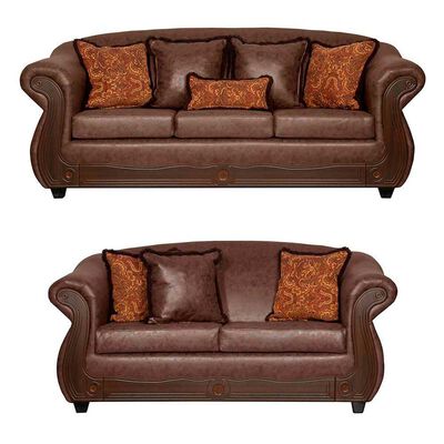 Juego de Living Black Factory Estambul 5 Cuerpos Chocolate