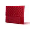 Respaldo Latam Home 2 Plazas Brescia Cuero Rojo
