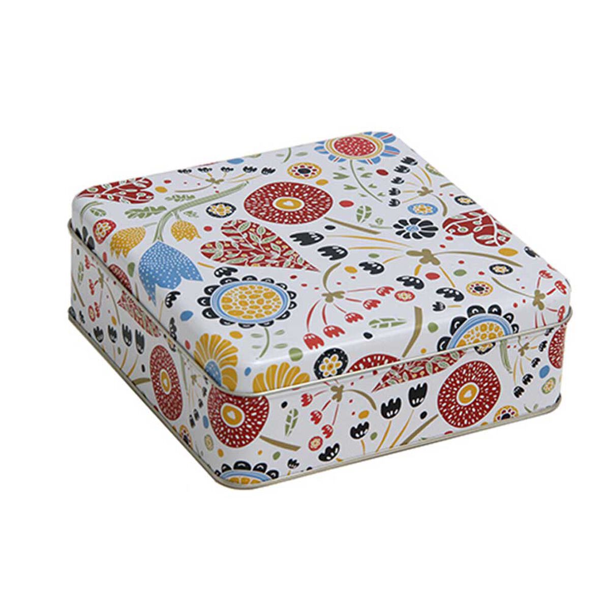 Lata Decorativa Metal Vgo 17 x 17 cm Dise&ntilde;o 1