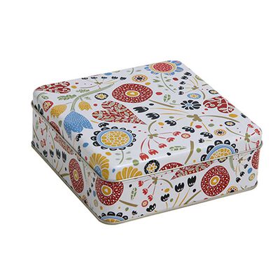 Lata Decorativa Metal Vgo 17 x 17 cm Diseño 1