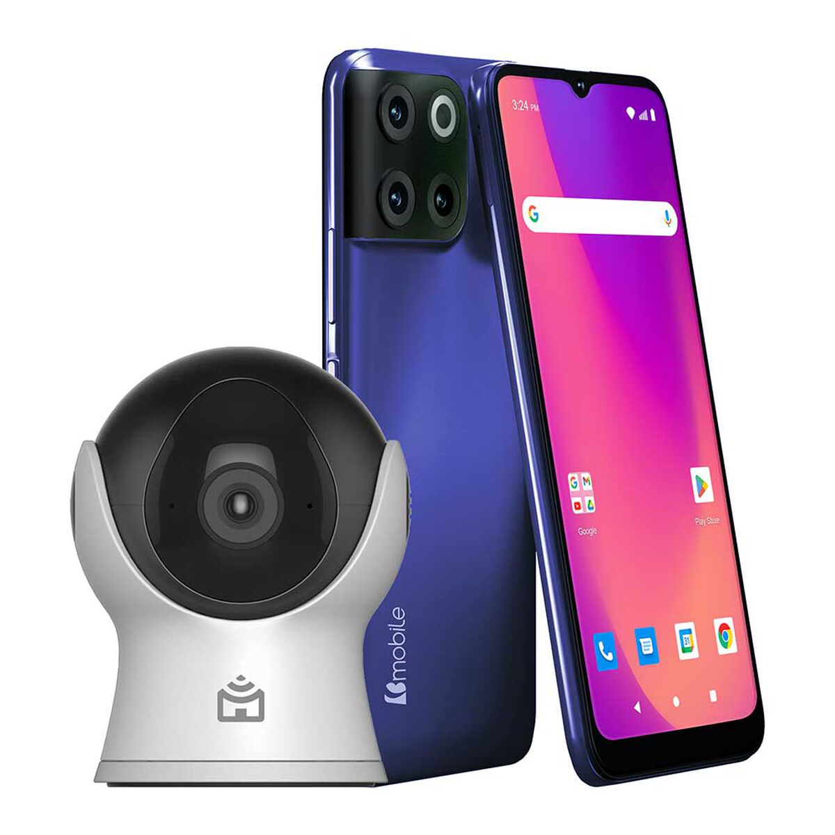 Celular Bmobile Dots Ultra 128GB 6,5” Azul Liberado