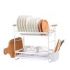 Secaplatos Escurridor Simplit Acero Inox Bilbao 2 Niveles Blanco