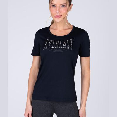 Polera Fitness Manga Corta Mujer Everlast