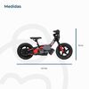 Balance Bike 12 Rojo Bebesit