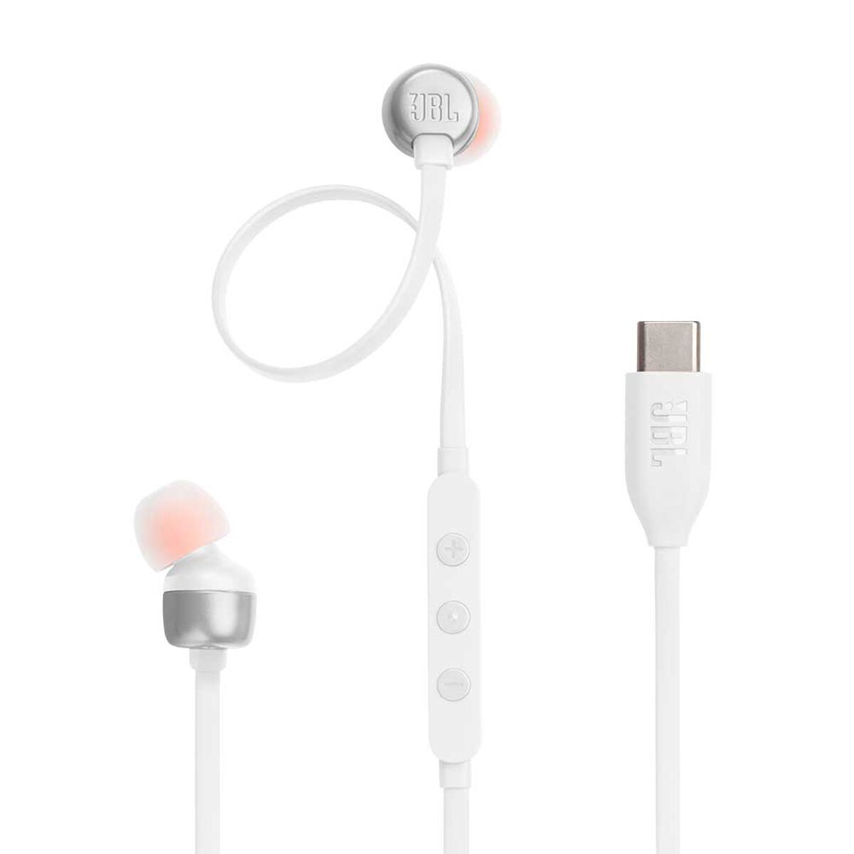 Aud&iacute;fonos Bluetooth In Ear JBL Tune 310C USB-C Blanco