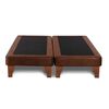Base Europea Dividida Latam Home King Zen Cuero Café Moro