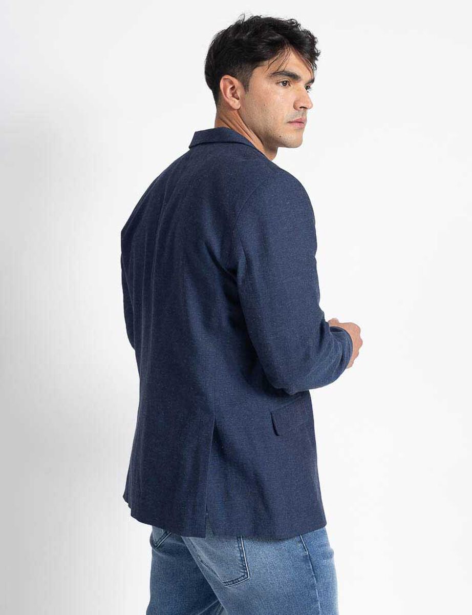 Vest&oacute;n Liso Lino Hombre Zibel