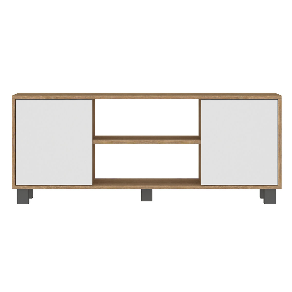 Rack TV Vekkahome Portugal 50 pulgadas Blanco