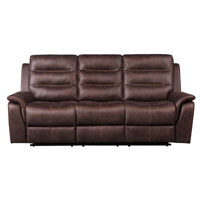 Imagen 1 del producto Sofá Reclinable Casanova Berlín 3 Cuerpos Café